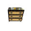 Rattan Inlaid 3 Drawers Dresser