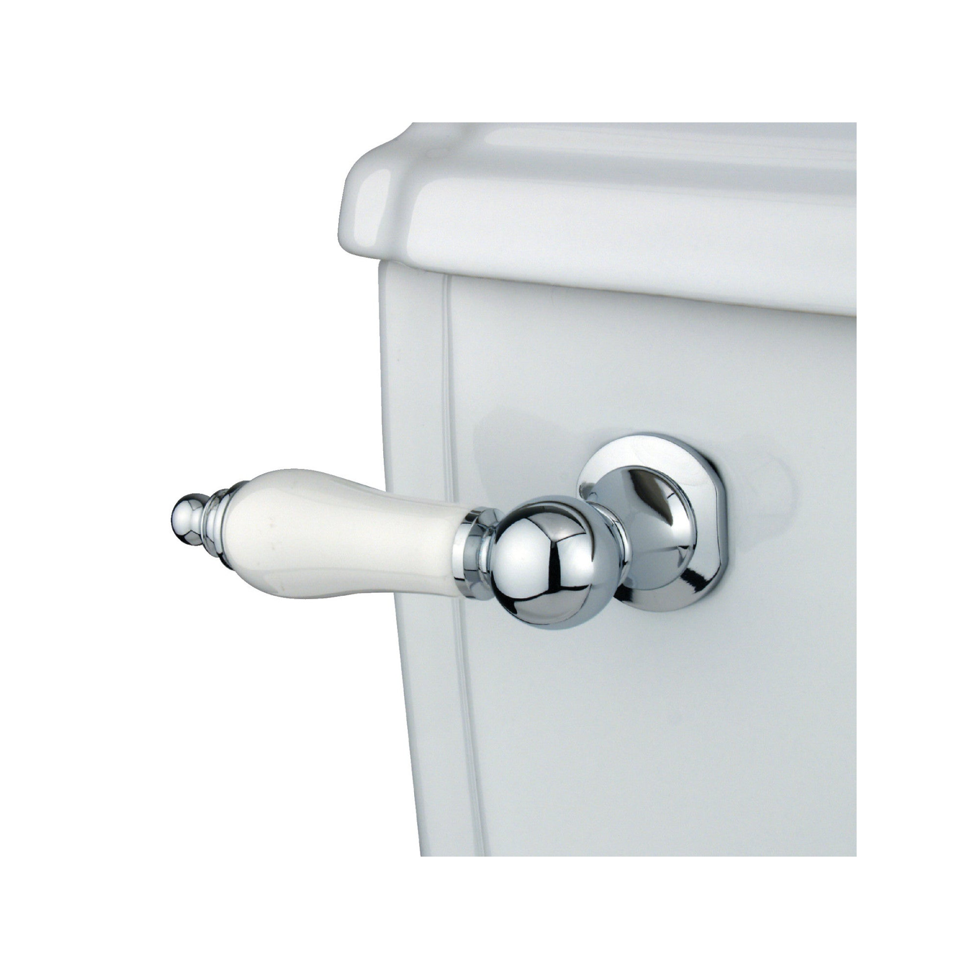 Kingston Brass Victorian Front Mount Toilet Tank Lever, Polished Chrome