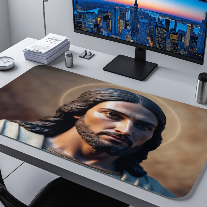 Polyester Desk Pad, 23.6x13.8
