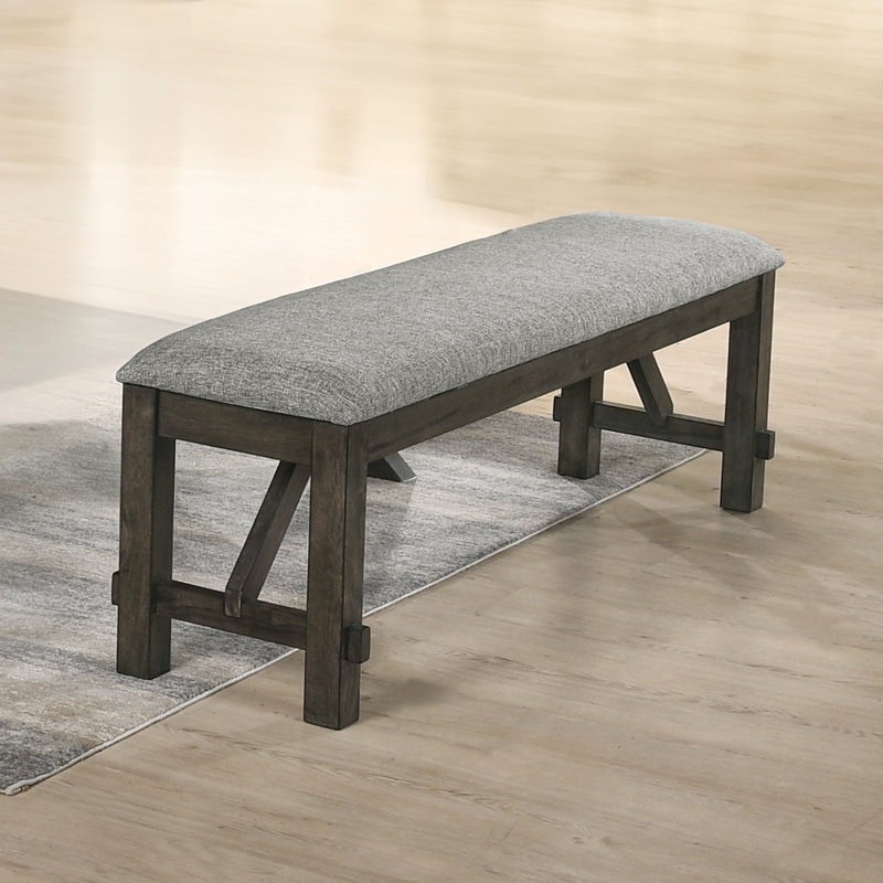 Banc en bois massif Anieyah