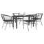 Ensemble repas de patio avec coussins en verre et poly rotin-1521366663-1521366696-1521366661