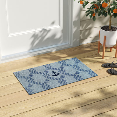 Reynalda Non-Slip Outdoor Doormat