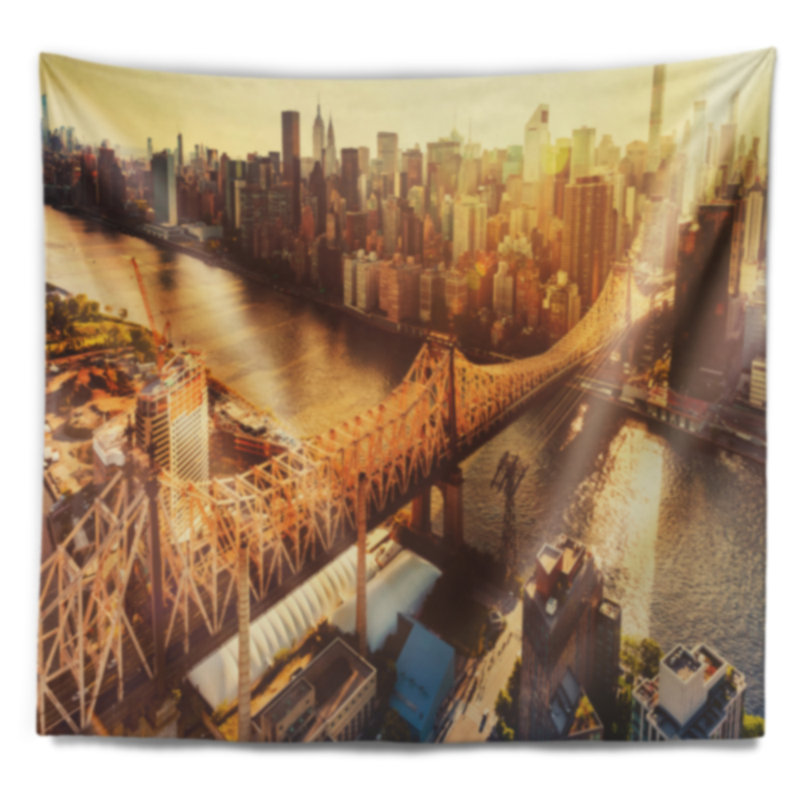 Polyester Tapestry, 50" H x 60" W