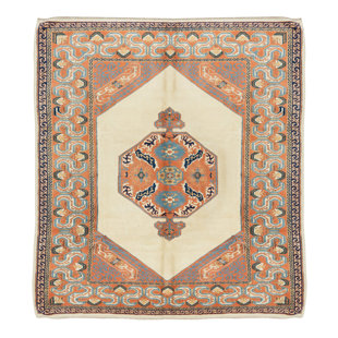 Handmade Turkish Area Rug, 100% Wool
