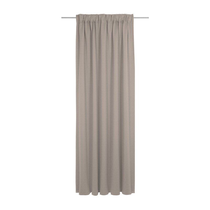 Sunday, multi -band scarf, semi -transparent, 142cm Width x 375cm Drop, Brown