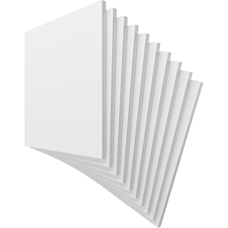 Panneaux de loisirs en PVC, H 15,75 po x l 15,75 po x P 0,5 po