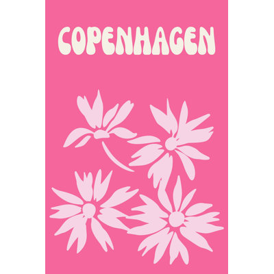 Copenhagen Graphic Art Canvas