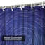 Rideau de douche Star Trails Night Sky Abstract Vortex avec 12 crochets-2002998503