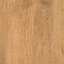 Table basse contemporaine en bois massif avec rangement octogonal, naturel