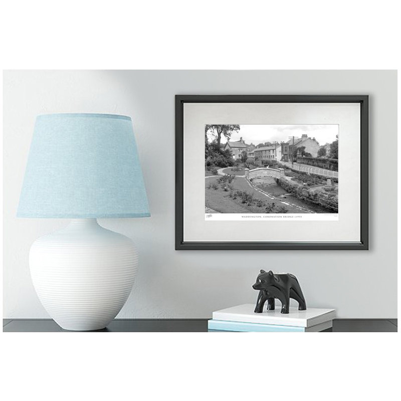 Waddington, Coronation Bridge C1955 - Single Picture Frame Print, 28cm H x 36cm W x 2.3cm D