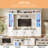 Donyell Wall Unit Modern Entertainment Center with LED Lights