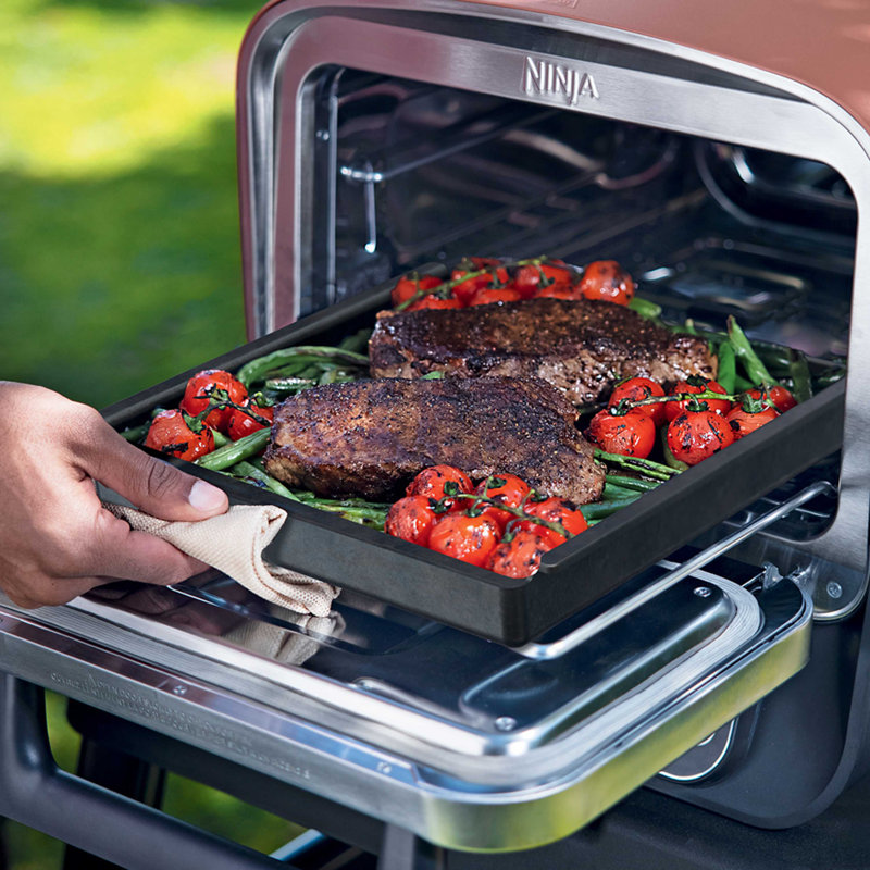 Ninja Woodfire Cast Iron Baking Pan 12.38 in. W 1 pk