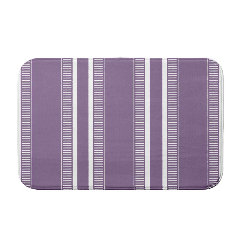 Tapis de bain Josephine, l 24 po x L 17 po, Mauve