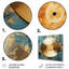 Disque vinyle doré et vert Melody I - Disques vinyle, art mural en métal-29303583