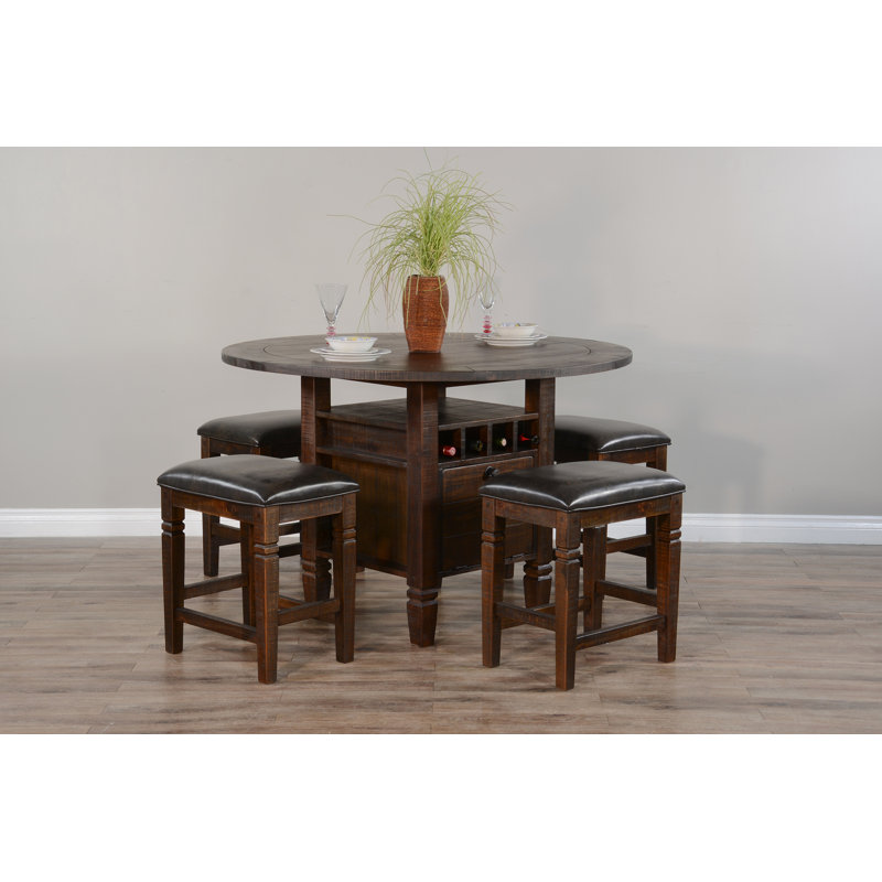 54" Round Counter Height Dining Set