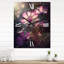 Gros plan sur l'horloge murale Daisy Wonderland IV-99639794