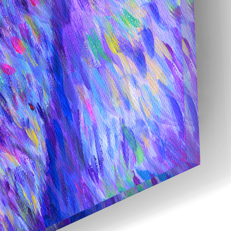 "Iridescence" par Rebecca Wang Art, H 16 po x l 12 po x P 0,13 po