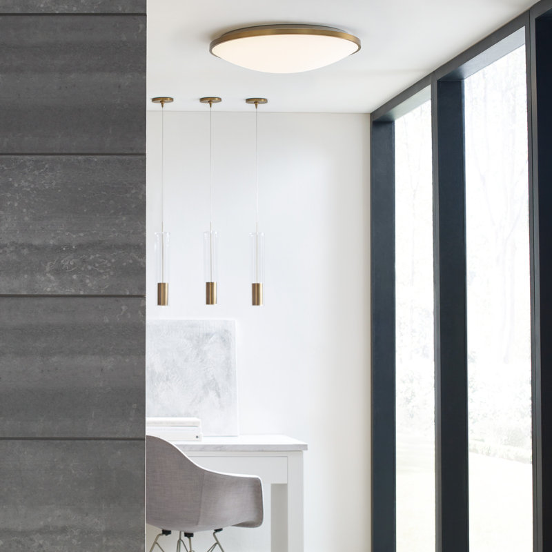 Captra 1 - Light Pendant, Aged Brass, No