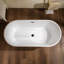 Baignoire de trempage autoportante 67 po. X 32 po.-79504451