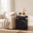 Westerly Wooden Nightstand with Charging Station-979660406-949784268
