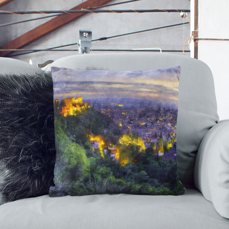 Square Cushion, 40cm H x 40cm W x 15cm D
