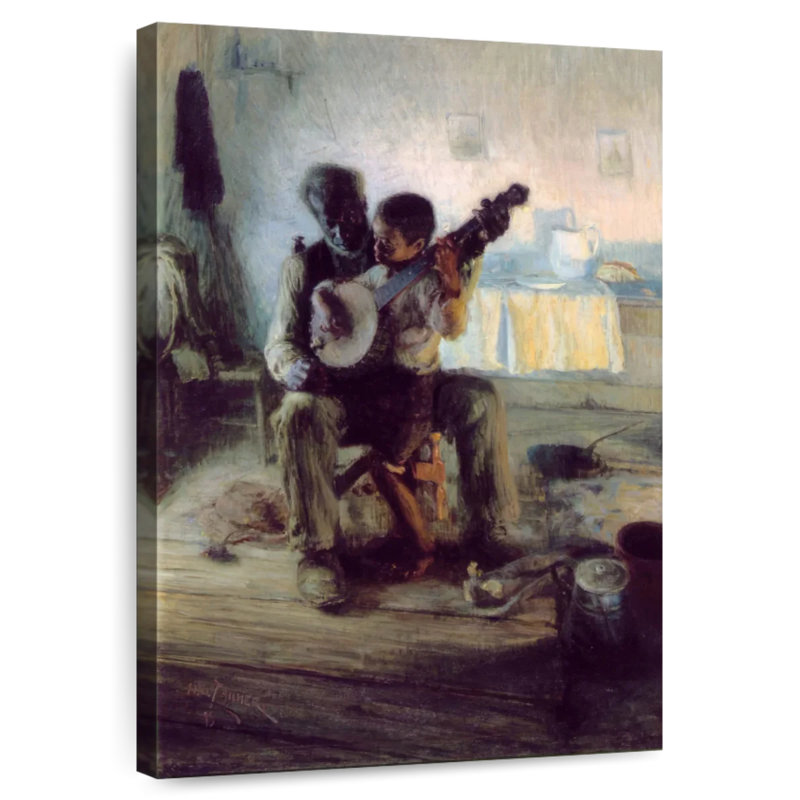 Leisha The Banjo Lesson, 39" H x 26" W