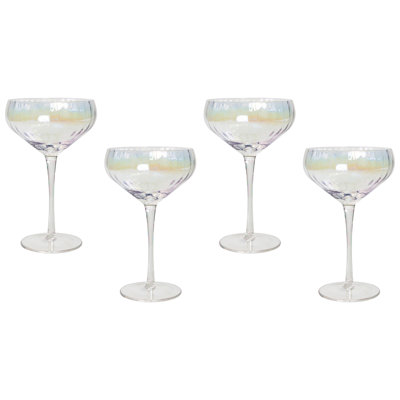 Alliana 300ml Handmade White Wine Glass Set