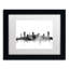 « nashville tn horizon b&w », impression encadrée-17768939-69311677-69311679