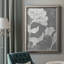 Grayscale Garden I - Cadre photo, reproduction d'art sur toile-1085349036