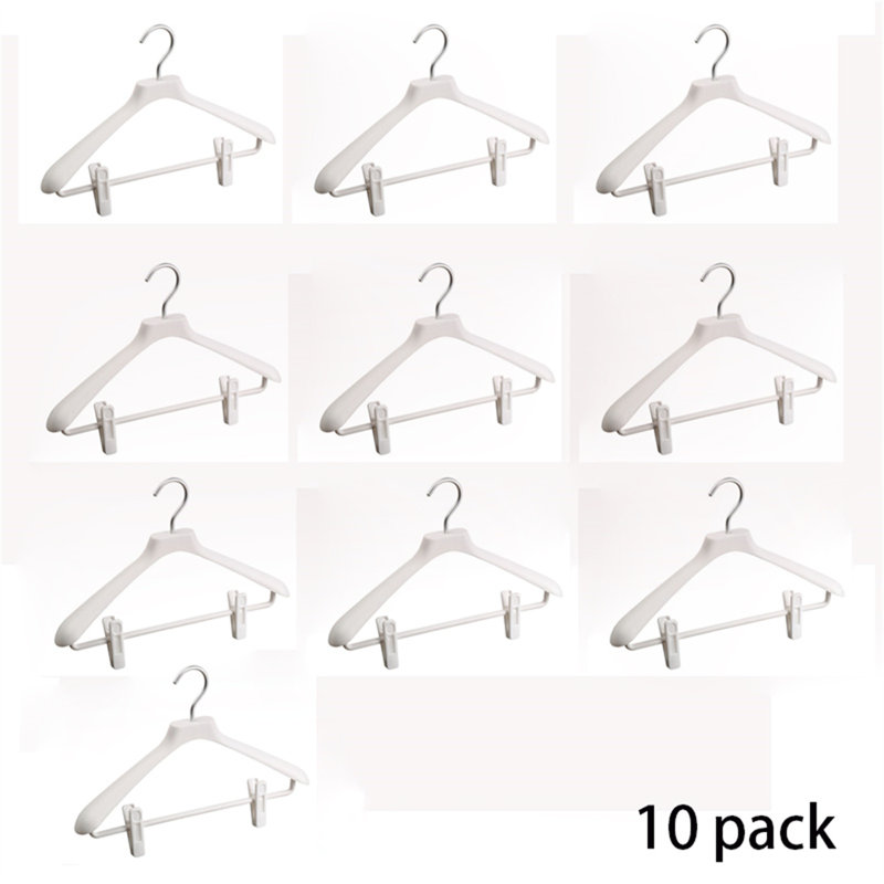 Premium Plastic Suit Hanger, 10