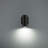 Cylinder 6" Dimmable LED Single Up or Down Indoor / Outdoor Wall Light With Color Temperature Switch (2700K/3000K/3500K/4000K/5000K)-121223738-121223740