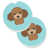Caniche brun chocolat n'est pas disponible