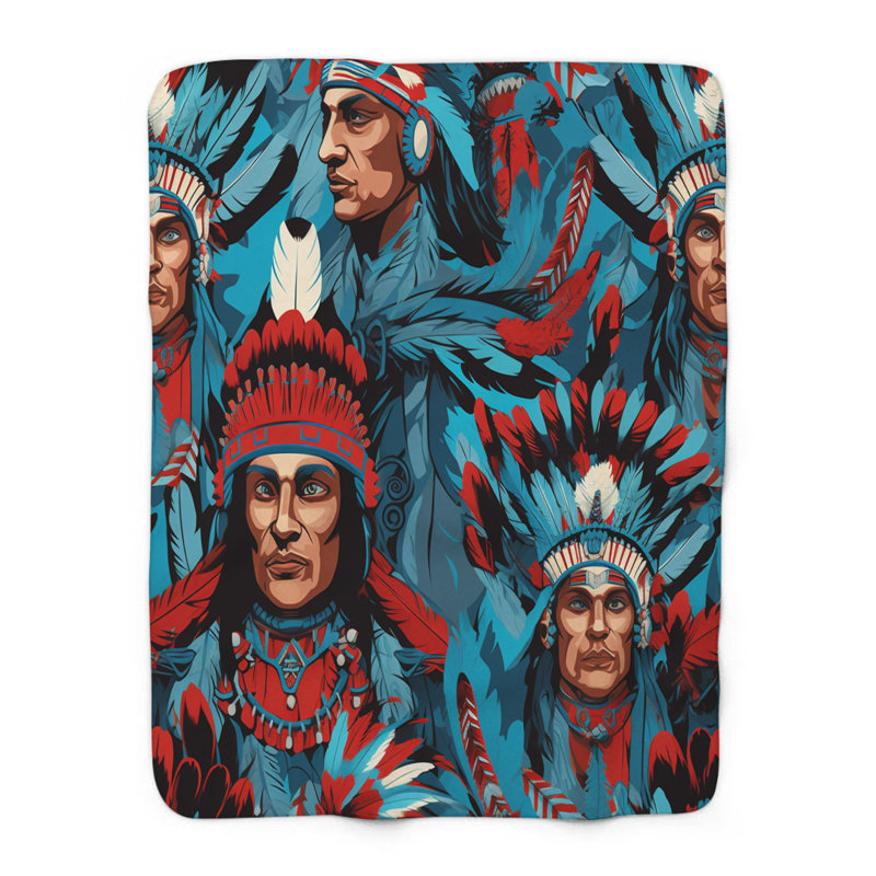 Couverture Native American Spirit, Grand lit