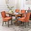 Linen Upholstered Parsons Dining Chair (Set Of 4)-1126697292