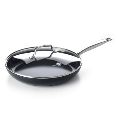 GreenPan Chatham Healthy Ceramic Nonstick, 12"" Frying Pan with Lid -  CC002671-001