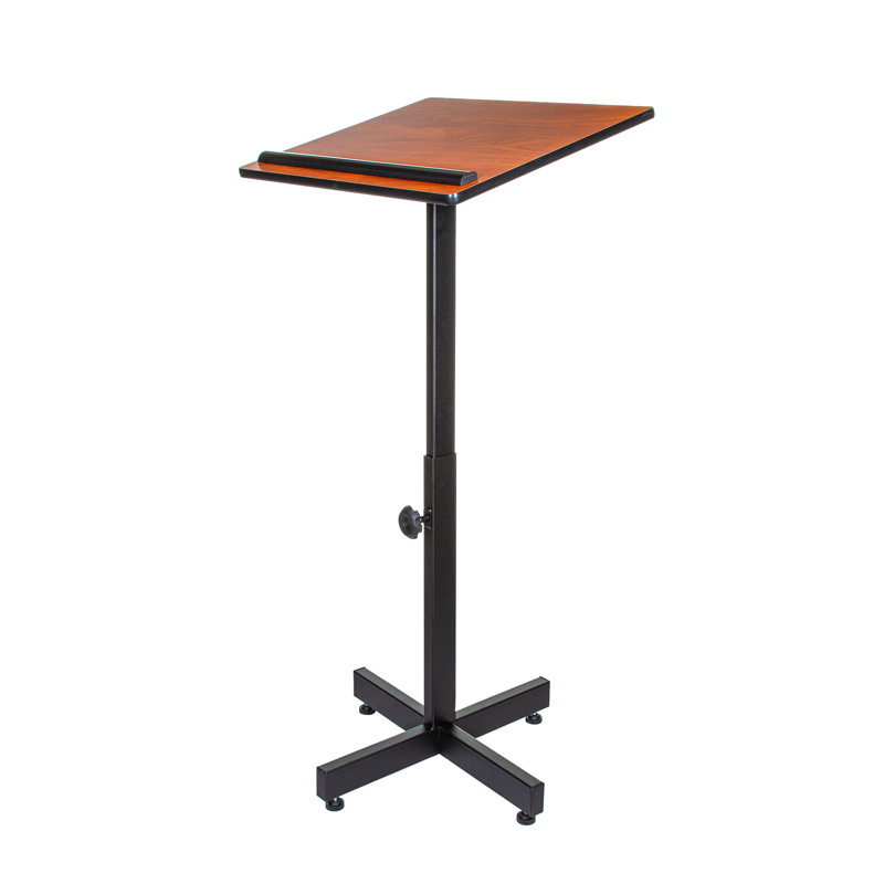 Graham Adaptable Lectern, Cherry, Red Wood