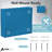 Secure Drop Box Wall Mounted Mailbox with Key Lock-87104105