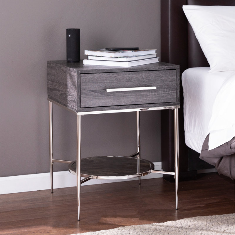 Table de chevet Waltenson avec rangement