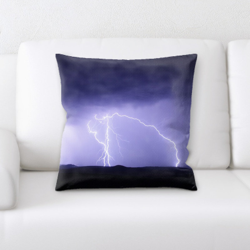 Housse et insert de coussin carré Flash