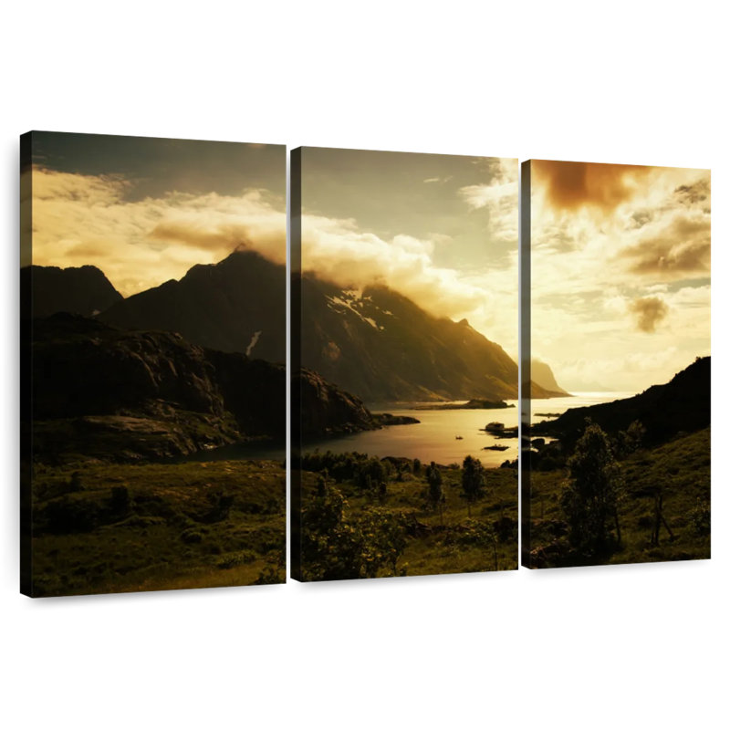 Alvord Lofoten Norway II, 48" H x 74" W