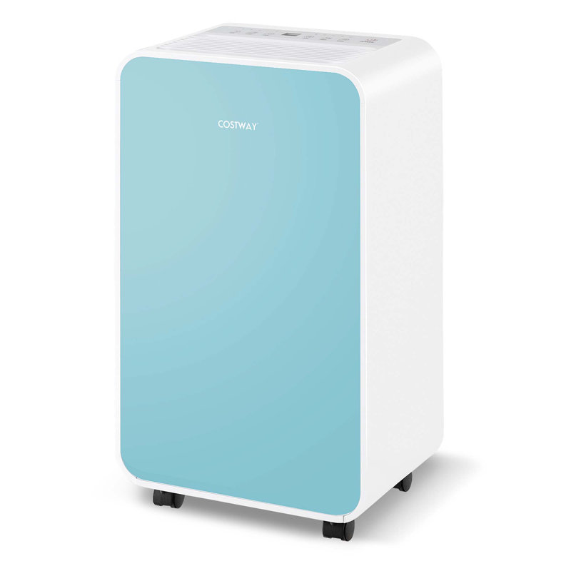 Déshumidificateur Costway Console, 32 pintes par jour, Bleu / blanc