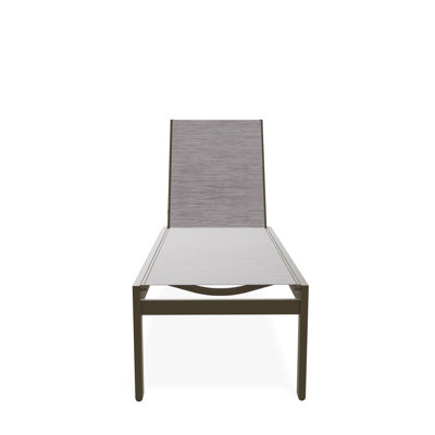 Kendall Sling Lay-flat Stacking High Bed Armless Chaise