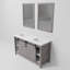 Meuble-lavabo double l 60 po x P 22 po et miroirs 24 po Marsyas-1786039547-1786039548