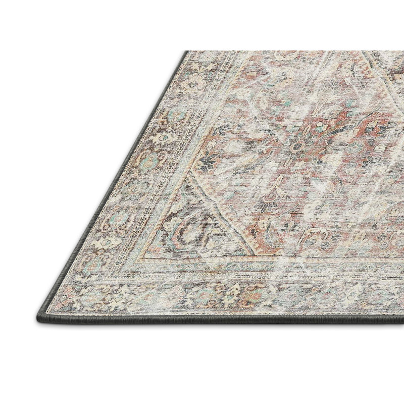 Oriental Indoor Rug, Rectangle 5' x 7'