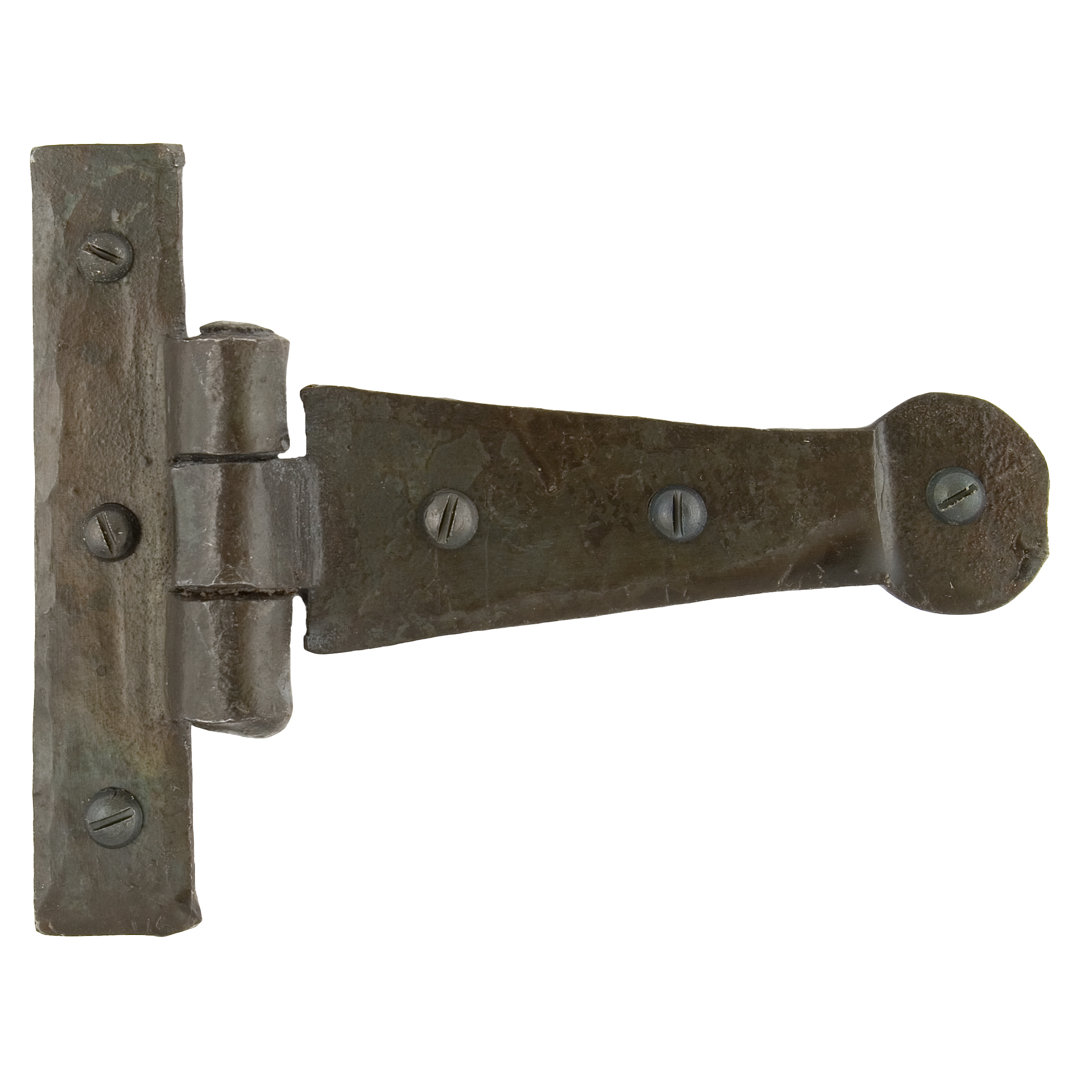 Blacksmith Beeswax Penny End Door Hinges - Image 4