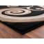 Tapis noir / brun Adonia-305906454