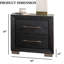 Mobilier de chambre à coucher 1pc
