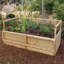 6 ft. W x 3 ft. D Cedar Garden in a Box
