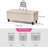 Jalob 42'' W Storage Ottoman Bench, End of Bed Storage Bench, Button Tufted Fabric Storage Ottoman, Solid Wood Leg, Safety Hinge, 330 LBS Load, Ottoman with Storage for Bedroom Living Room Entryway-637560317