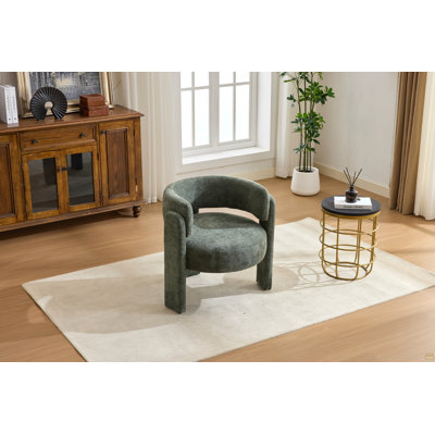 Fauteuil d'appoint, fauteuil d'appoint en tissu Boucle